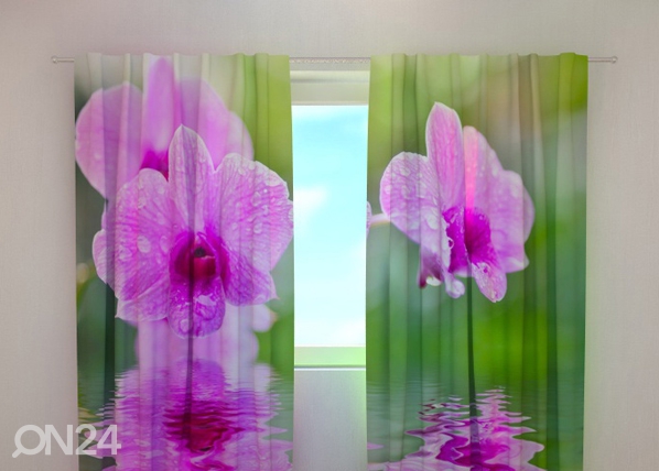Затемняющая штора Three orchids 240x220 cm