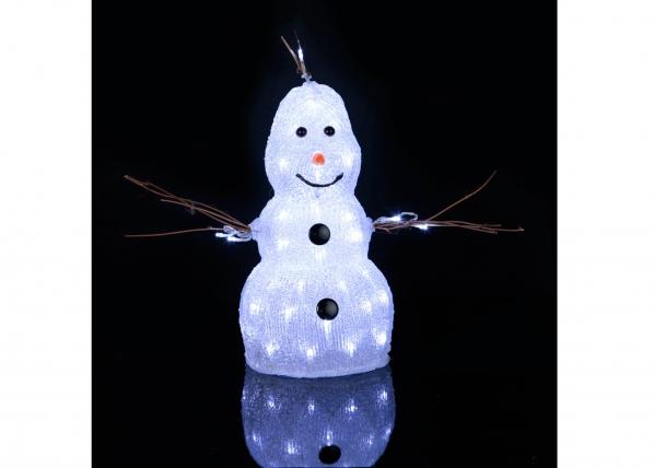 Akrüülist kuju Snowman 38 cm
