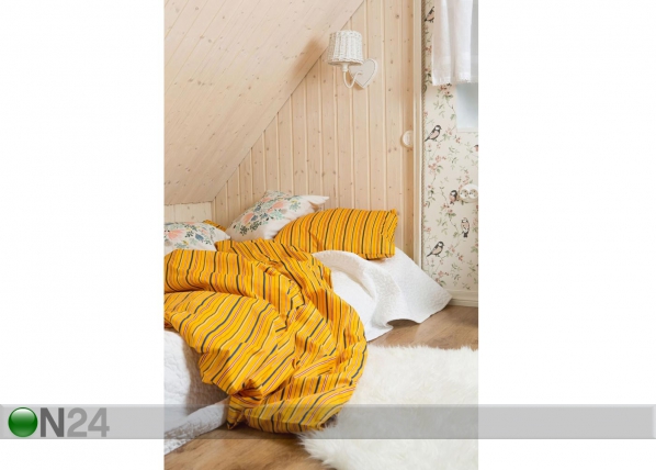 Etno voodipesukomplekt Muhu 150x210 cm