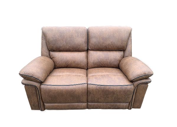 2-kohaline recliner diivan (pruun)