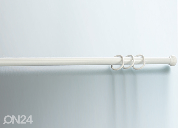 Телескопическая труба для штор в ванную 125-220 см