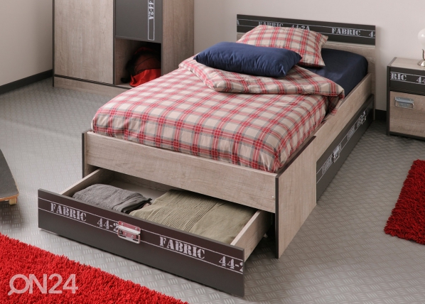 Кровать Fabric 90x200 см с ящиком кроватным