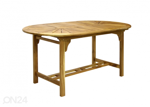 Удлиняющийся садовый стол Finlay 90x153-195 см