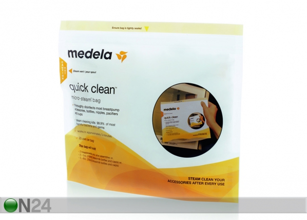Пакеты для стерилизации в микроволновой печи Medela Clean™ 5шт.