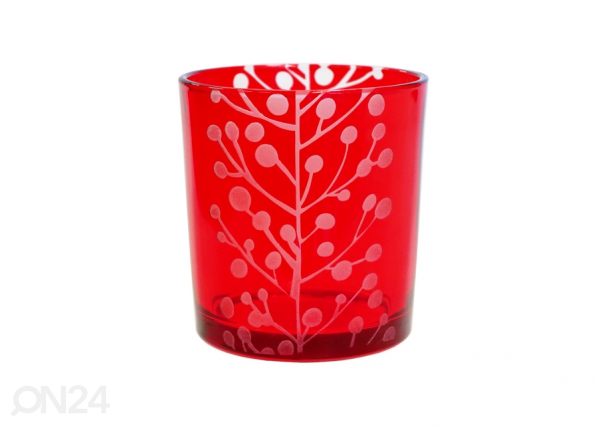 Kynttiläalusta PUNAISET MARJAT