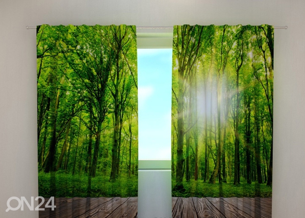 Просвечивающая штора Forest at the doorstep 240x220 cm