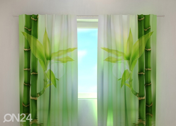 Затемняющая штора Green bamboo 240x220 cm
