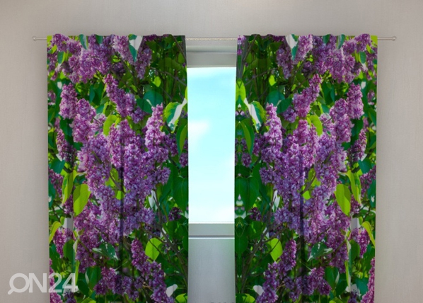 Просвечивающая штора Lilac 1, 240x220 см