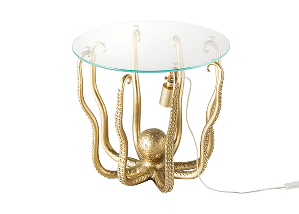 Abilaud valgustiga Octopus Ø 50 cm