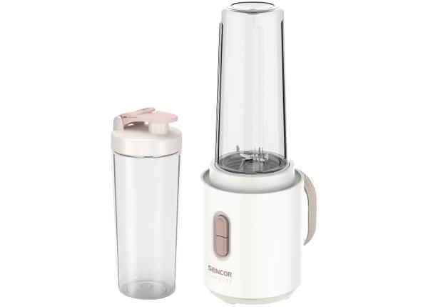 Akkukäyttöinen smoothie-tehosekoitin Sencor SBL9130WH