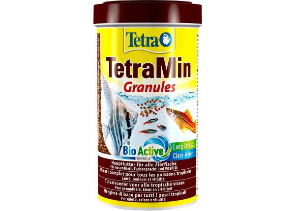 Akvaariokalojen täysravinto tetramin granules 500 ml