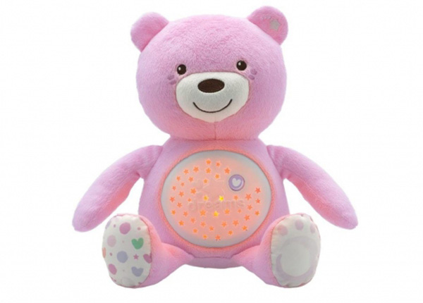 Chicco Розовый медведь