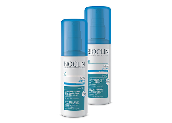 Deodorant Bioclin Deo Active lõhnavaba 2x100ml