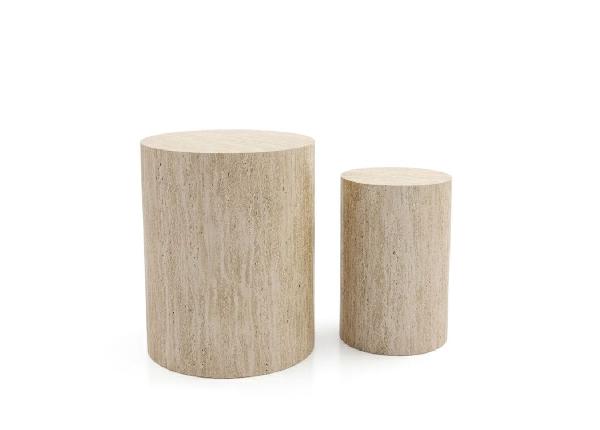 Diivanilaudade komplekt Bud 2tk, beež