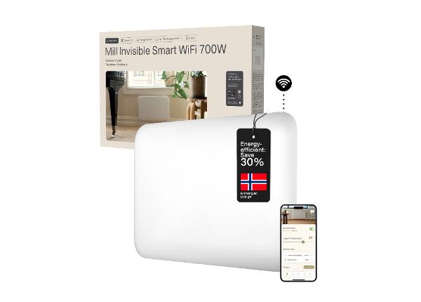 Elektriradiaator Mill Invisible Smart WiFi Gen.4 PA700WIFI4