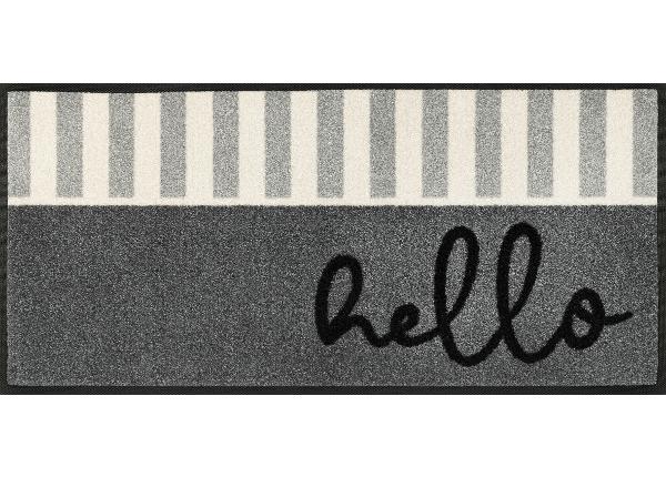 Esikumatt Hello Stripes 35x75 cm