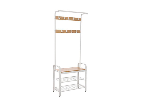 Eteisnaulakko, valkoinen/beige