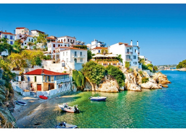 Fliis fototapeet Greece coast