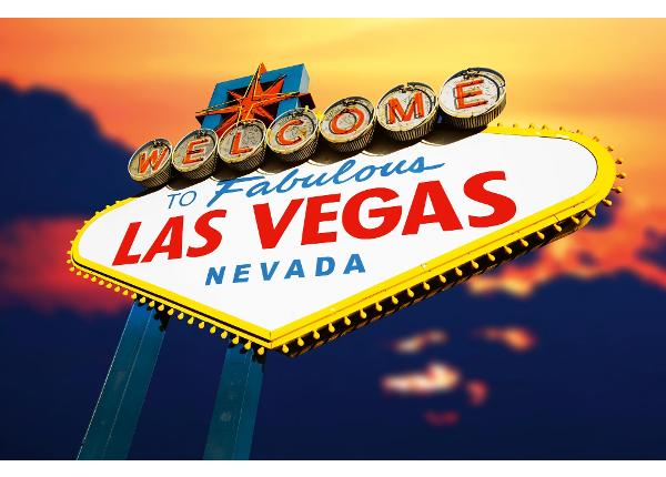Fliis fototapeet Las Vegas Sign