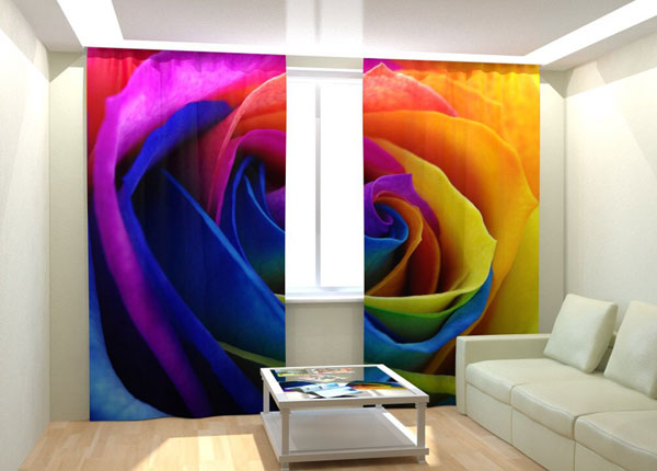 Fotokardinad Colours of rose 300x260 cm