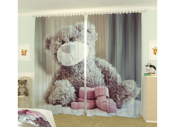 Fotokardinad Teddy Bear 300x260 cm