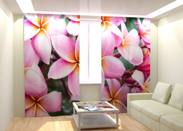 Fotokardinad Tropical Flowers 300x260 cm