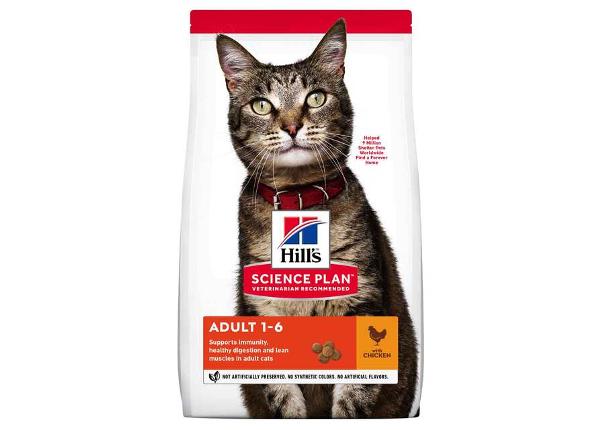 Hill's Science Plan Optimal Care корм для кошек с курицей 3 кг