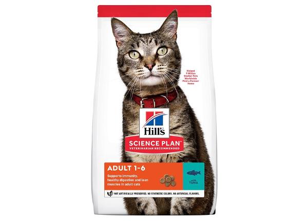 Hill's Science Plan Optimal Care корм для кошек с тунцом 10 кг