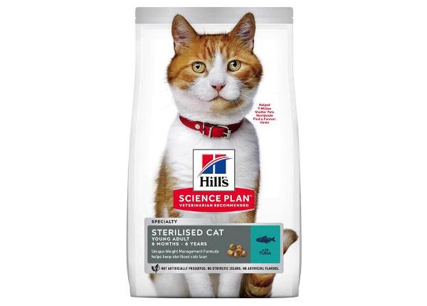 Hill's Science Plan Sterilized Young корм для кошек с тунцом 3 кг