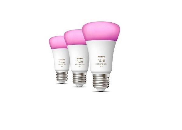Hue White and Color ambiance лампочки 6,5 Вт E27 A60, тройная упаковка