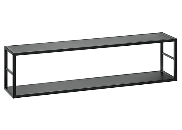 Hylly Switch 120 cm, musta