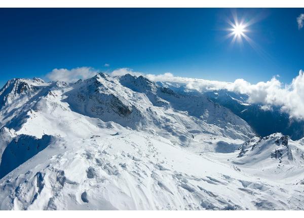 Isekleepuv fototapeet Ski Slope