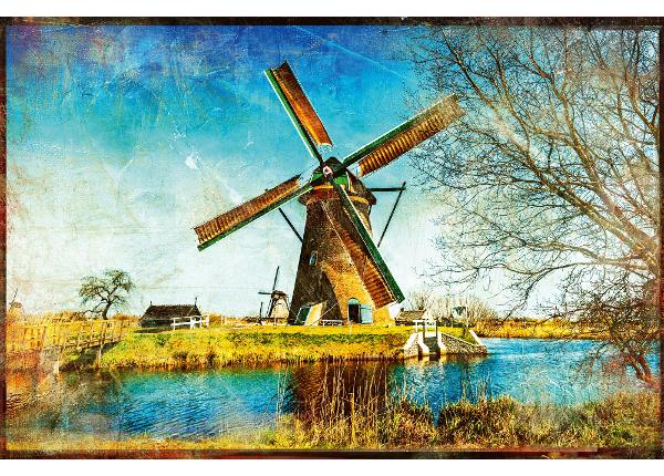 Isekleepuv fototapeet Windmills Of Holland