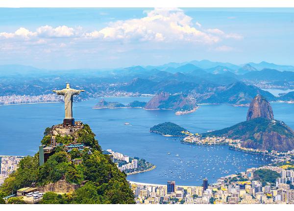 Itsekiinnityvä kuvatapetti View Of Rio De Janeiro