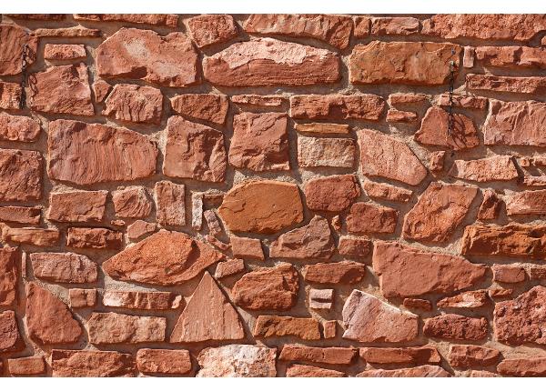 Itseliimautuva kuvatapetti Stone Wall Texture Pattern