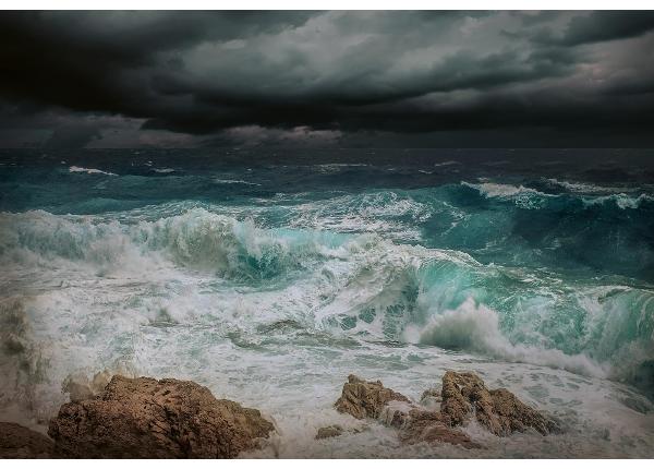 Itseliimautuva kuvatapetti Stormy Sea