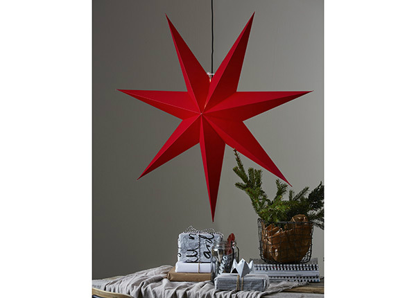 Joulutähti Rozen 100cm, punainen