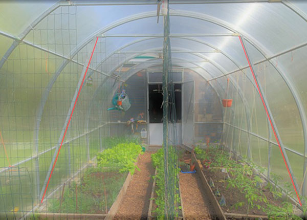 Kaarkasvuhoone Easy-UP tugevdus