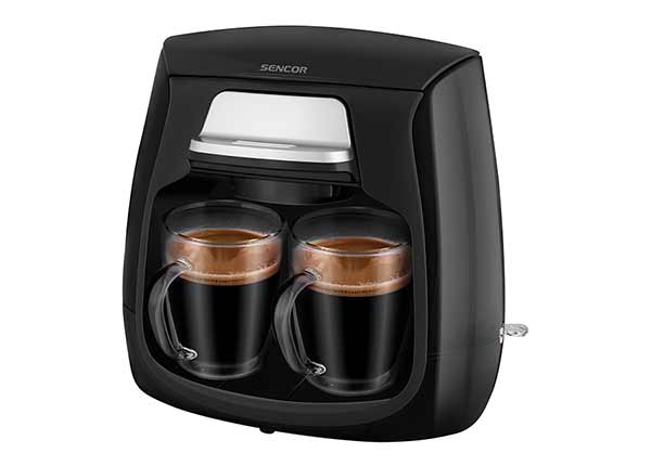 Kahvinkeitin Sencor kahdelle kupille SCE2100BK