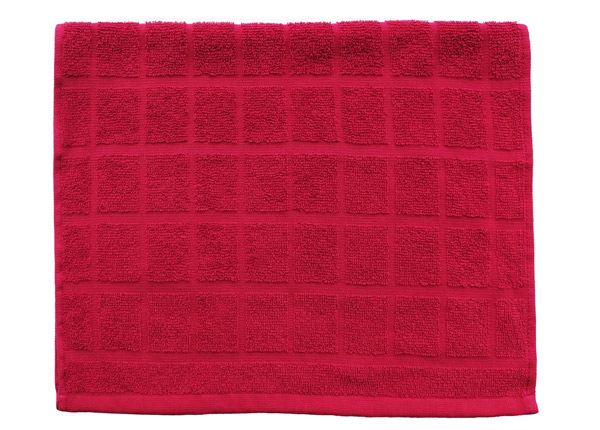 Käsipyyhkeet Checks punainen 2 kpl, 40x60 cm