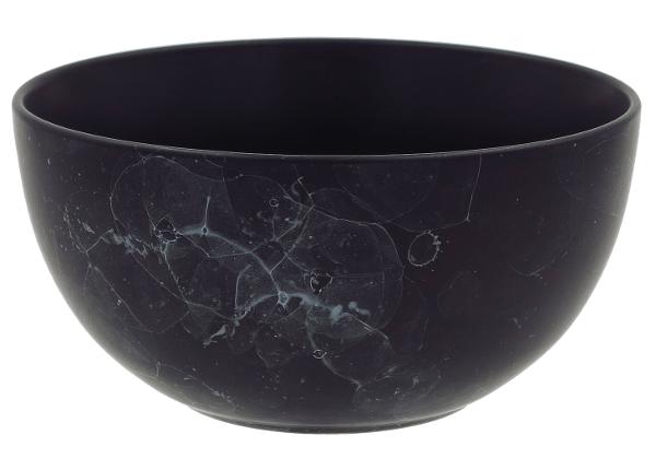 Kauss 600 ml, 14x7 cm, must marmor