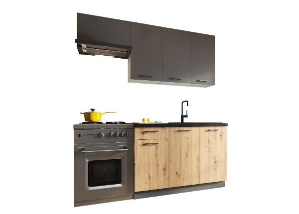 Keittiökalusteet Klara 180 cm + LED