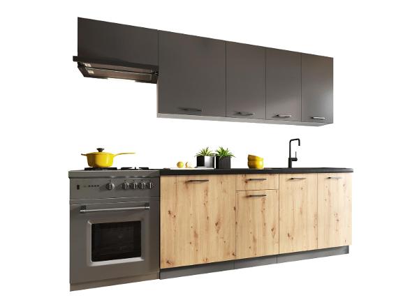 Keittiökalusteet Klara 240 cm + LED