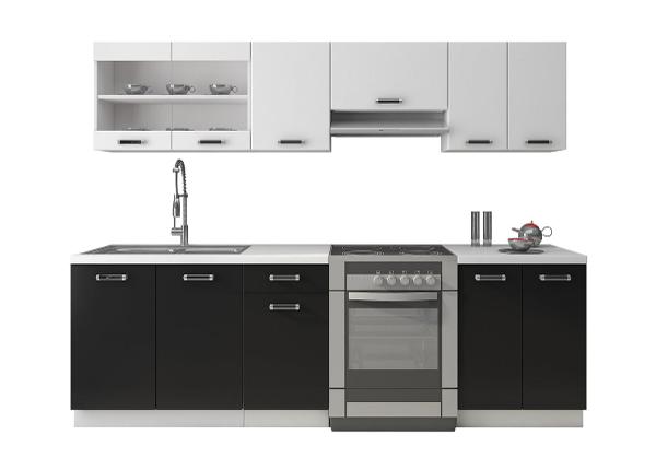 Keittiökalusteet Omega II 240 cm