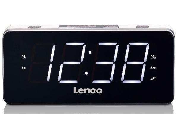Kellraadio Lenco CR18, valge
