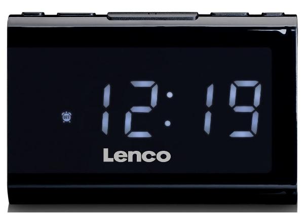 Kellraadio USB laadija ja -mängijaga Lenco CR525BK, must