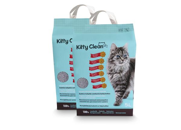 Kitty Clean paakkuntuva savihiekka 5L 2 kpl