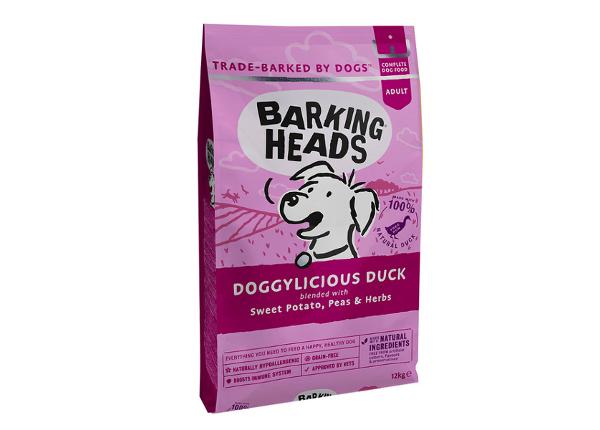 Koera täissööt Doggylicious Barking Heads duck 12 kg