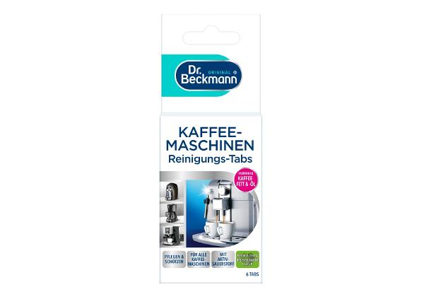 Kohvimasina puhastustabletid Dr.Beckmann 6 tk