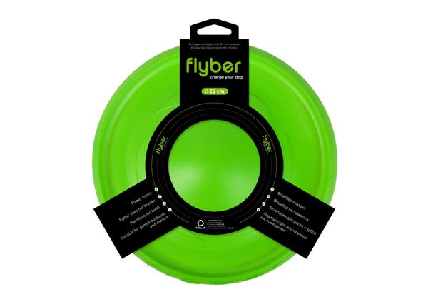 Koiran lelu flyber d22 cm vihreä